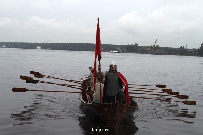В поселке Усть-Ижора отметили 776-ю годовщину Невской битвы (фото)