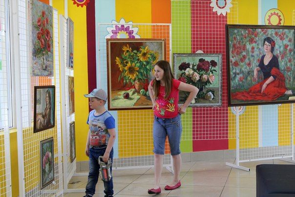 Открылся выставочный зал объединения колпинских художников «Талант»