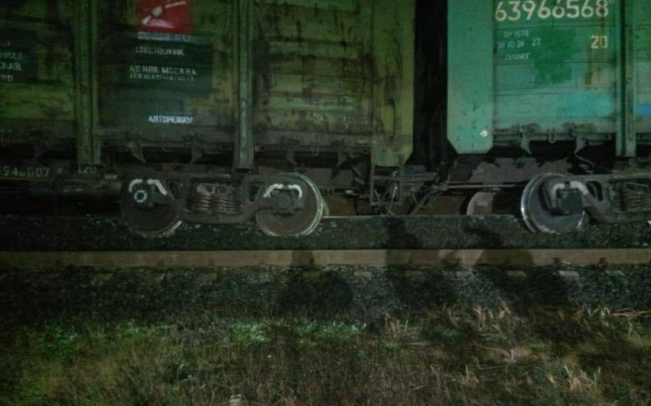 В Ленобласти с рельсов сошли грузовые вагоны со щебнем