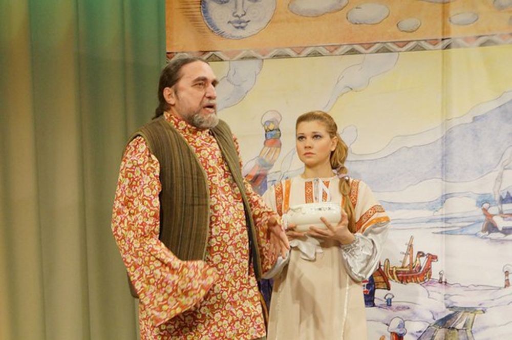 Завершился показ спектакля "Снегурочка" в исполнении Театра "Новое Поколение"