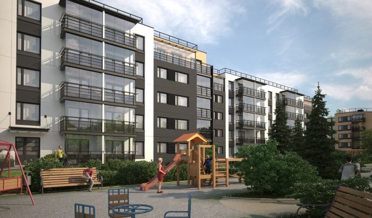 «Ленстройтрест» начинает возводить стены финского городка «Юттери»