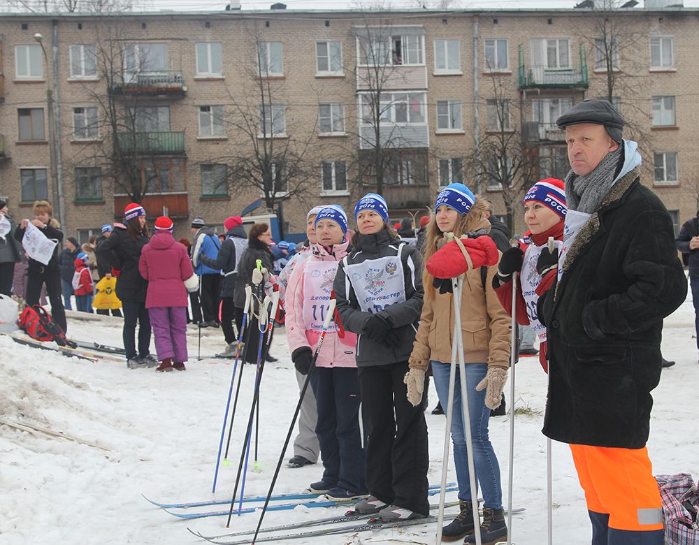 Колпинский этап «Лыжни России-2014»