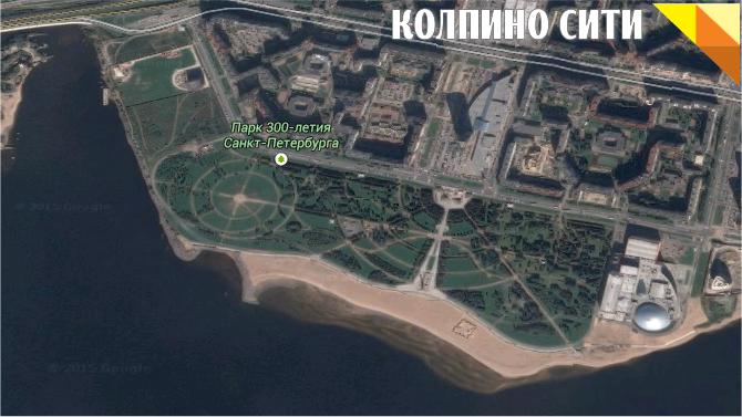 У парка 300-летия Петербурга появится «ресторанная» улица 