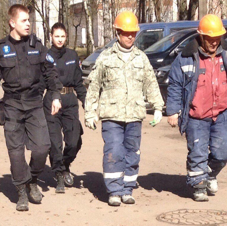 Антитеррористический рейд в Колпино