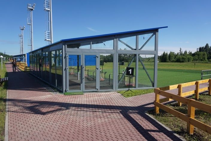 В Колпинском районе после реконструкции открылся спортивный клуб по стендовой и пулевой стрельбе