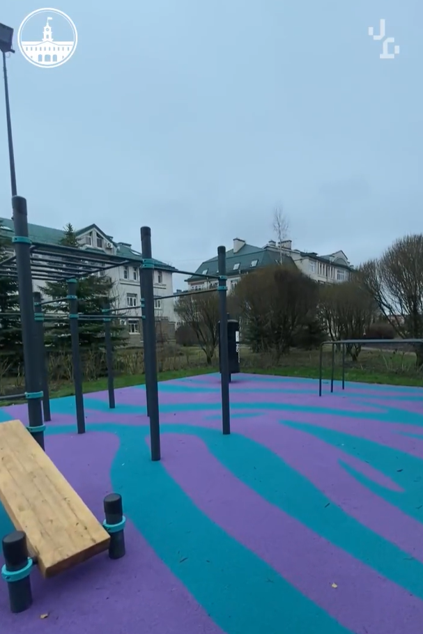 В Колпино завершается благоустройство Зелёной набережной