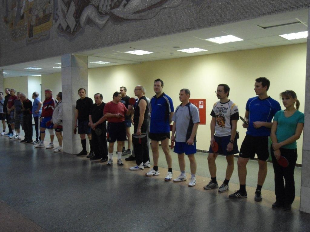 В эти выходные прошло первенство Колпинского района по настольному теннису