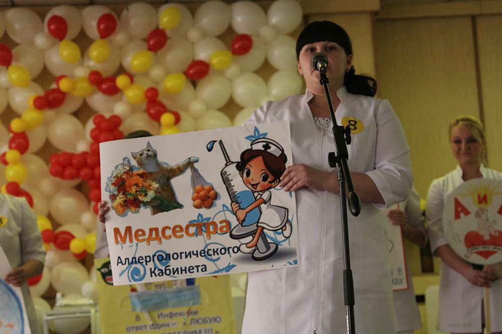 В 22-й больнице в 22-й раз прошел конкурс медсестер.
