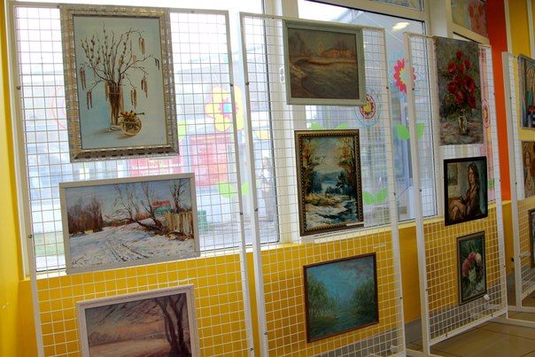Открылся выставочный зал объединения колпинских художников «Талант»