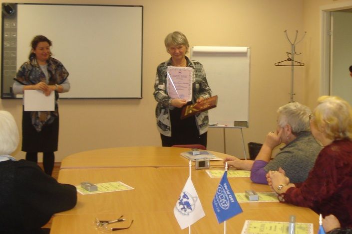 Жительница Колпинского района заняла почетное третье место во втором открытом городском конкурсе по компьютерной грамотности для пожилых людей