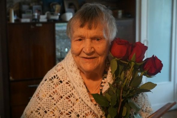 Жительница Колпино отметила 100-летний юбилей Жительница Колпино отметила 100-летний юбилей