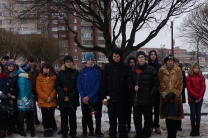 В Колпинском районе прошли мероприятия, посвященные 72-й годовщине полного освобождения Ленинграда от фашистской блокады
