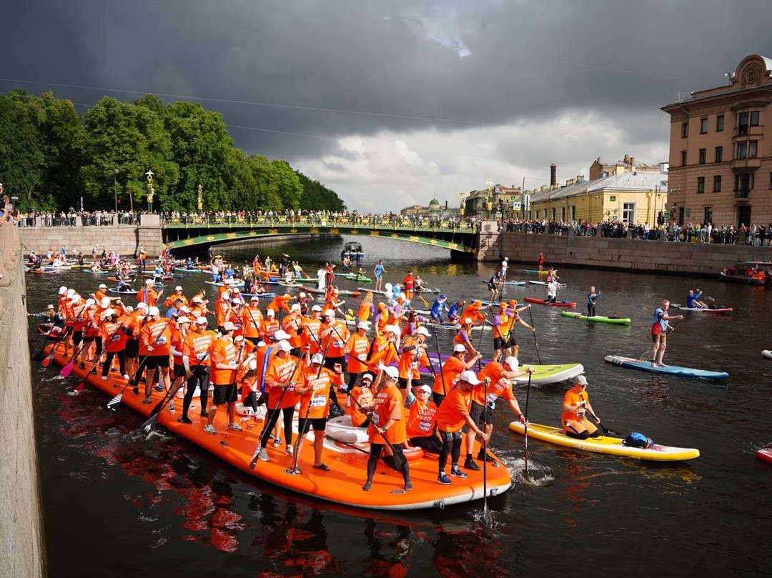 Петербургский SUP-фестиваль попал в Книгу рекордов России