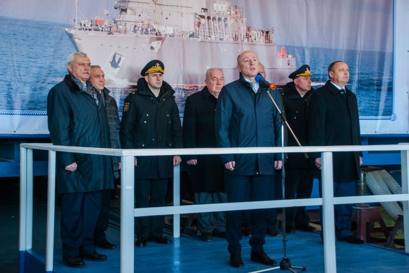 "Связь с морем на всю жизнь": на Средне-Невском заложили корабль "Владимир Емельянов" и открыли новый производственный участок