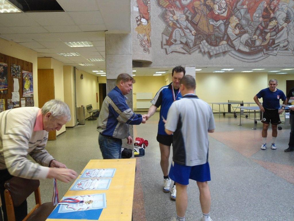 В эти выходные прошло первенство Колпинского района по настольному теннису