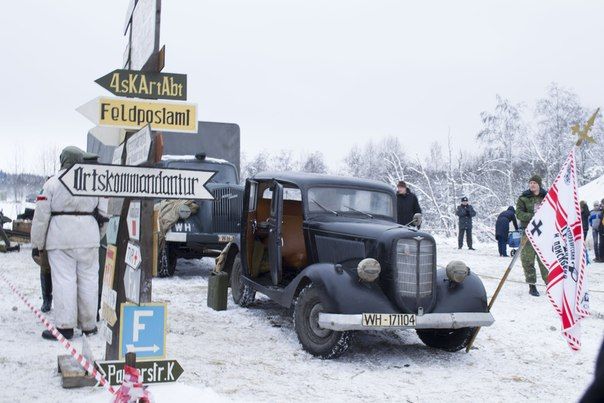 Жители Колпинского района стали свидетелями крупномасштабной военно-исторической реконструкции