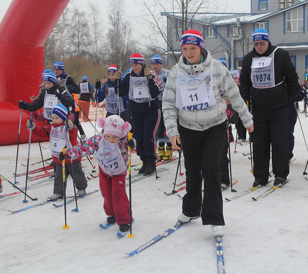 Колпинский этап «Лыжни России-2014»