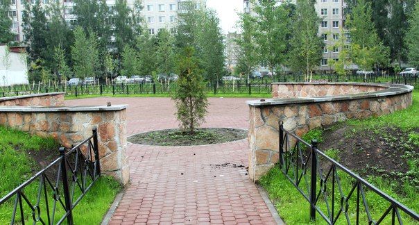 На Заводском, 54 скоро начнется II этап работ по благоустройству