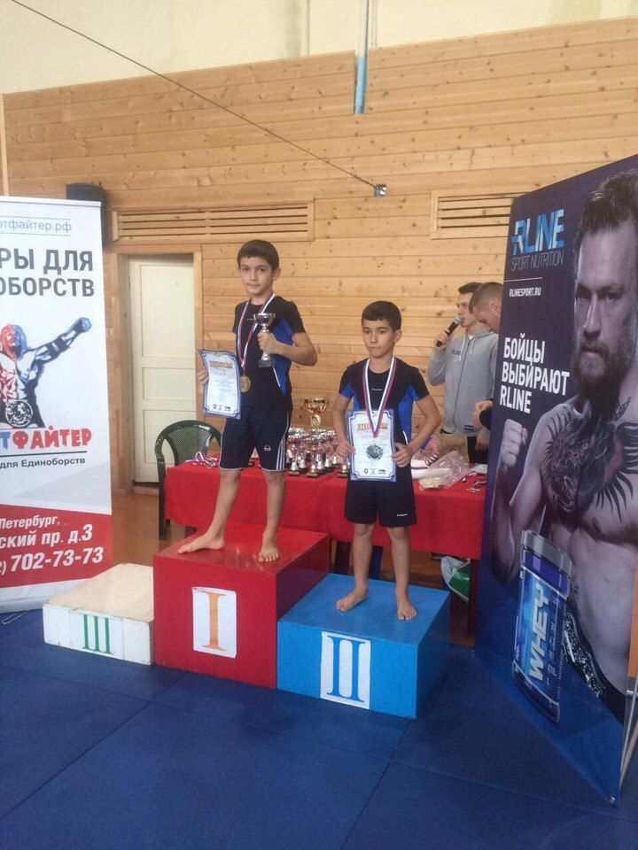 Победы юных колпинских бойцов