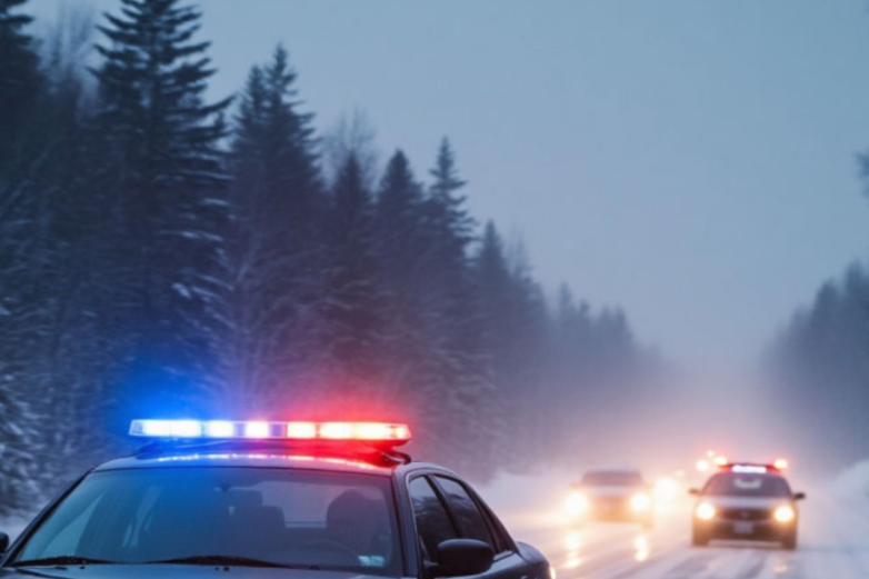 На дороге в Каменку произошло массовое ДТП