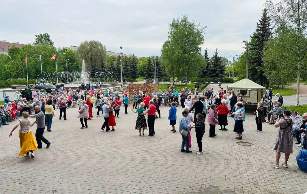 В Колпинском районе прошел танцевальный марафон