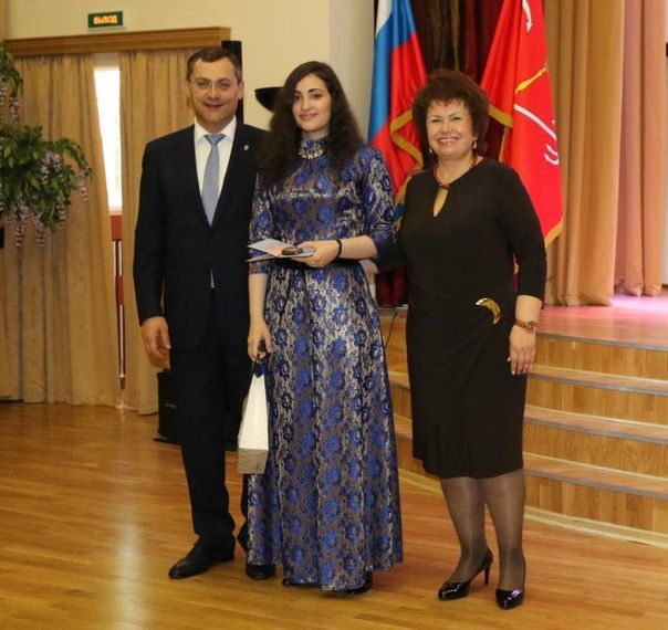 Медалисты в родной школе