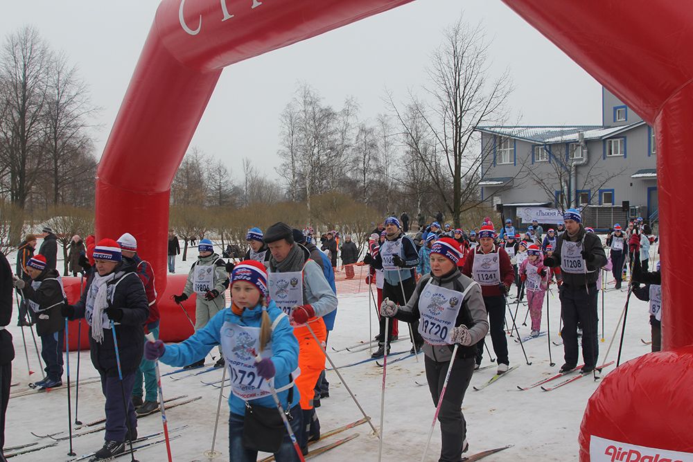 Колпинский этап «Лыжни России-2014»