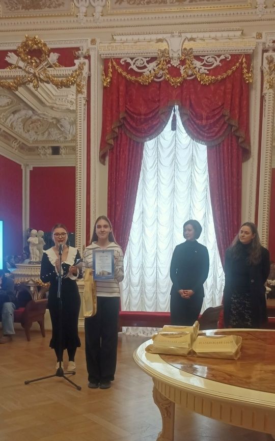 Воспитанница школьного музея школы № 467 Колпинского района стала  победителем регионального конкурса