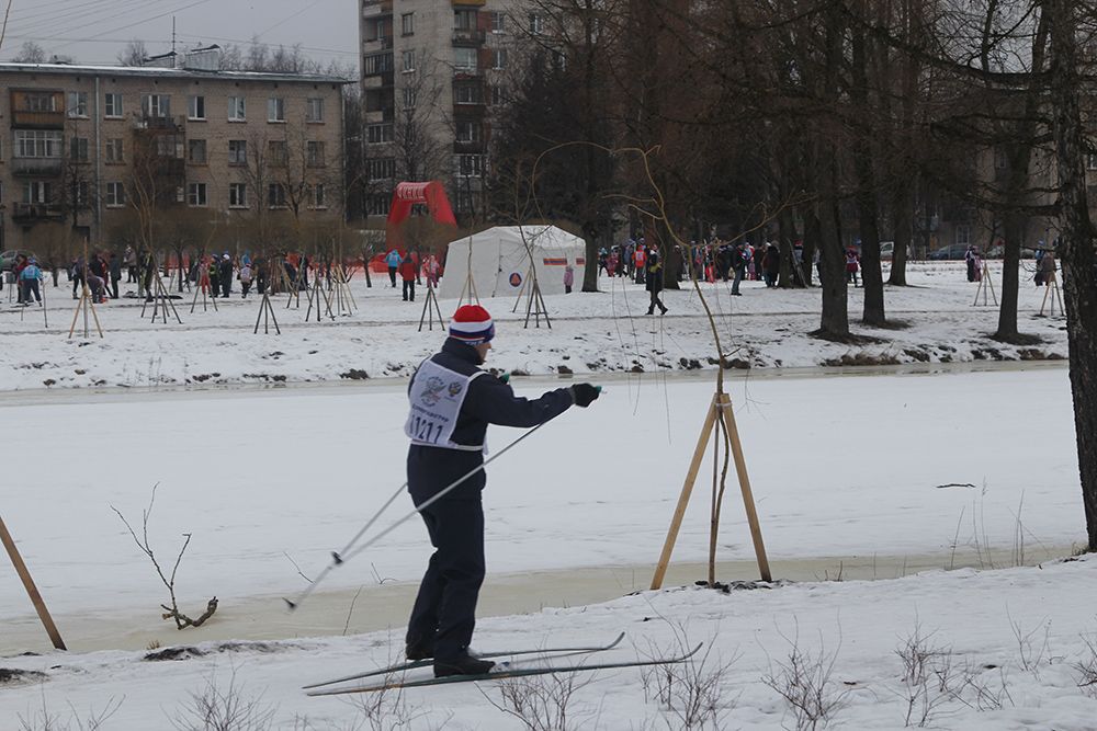 Колпинский этап «Лыжни России-2014»