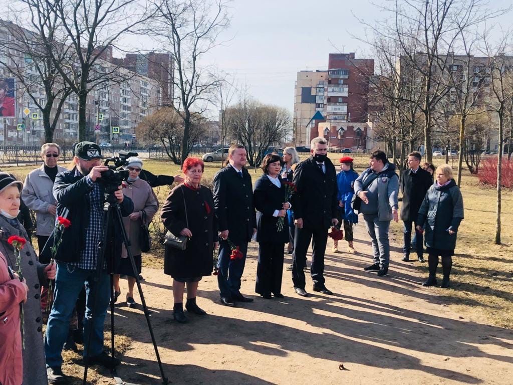 В Колпино прошла церемония памяти жертв фашистских концлагерей