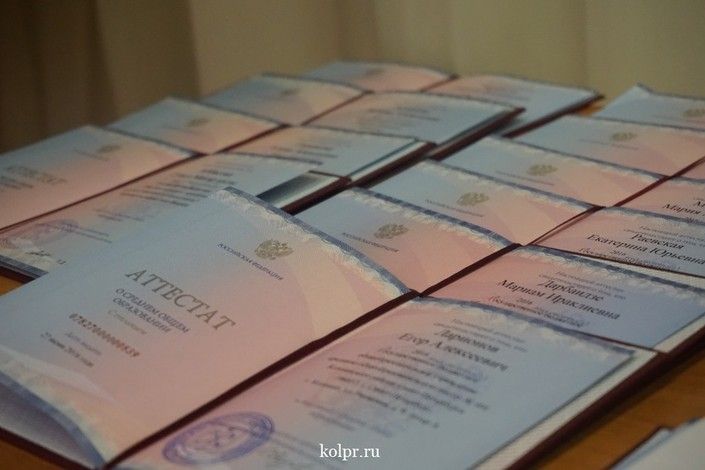 В Колпинском районе награды «За особые успехи в учении» получил 51 выпускник
