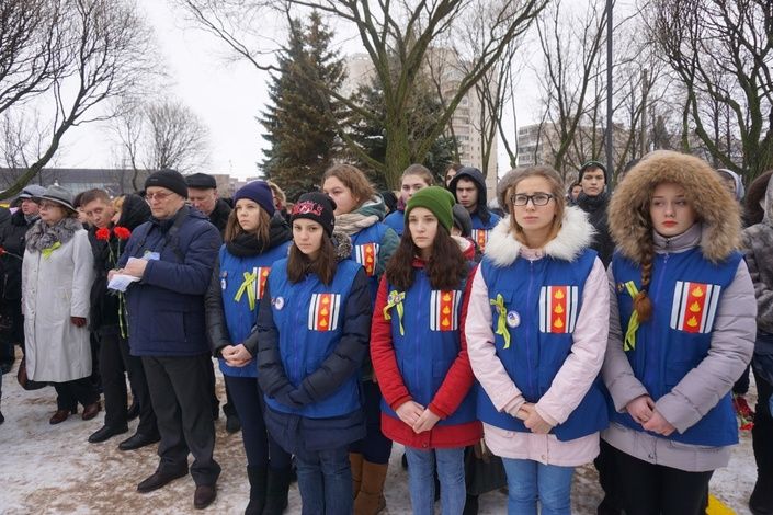 В Колпинском районе прошли мероприятия, посвященные 72-й годовщине полного освобождения Ленинграда от фашистской блокады