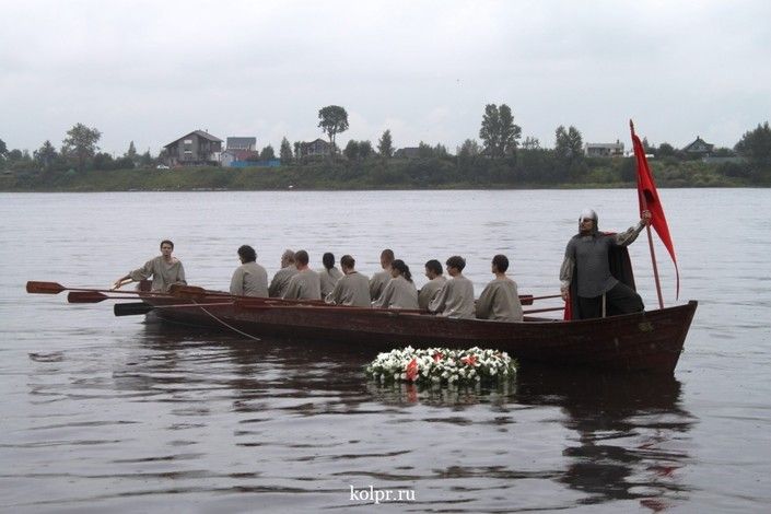 В поселке Усть-Ижора отметили 776-ю годовщину Невской битвы (фото)