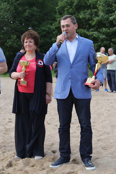 Прошел турнир по пляжному регби на кубок МО Колпино