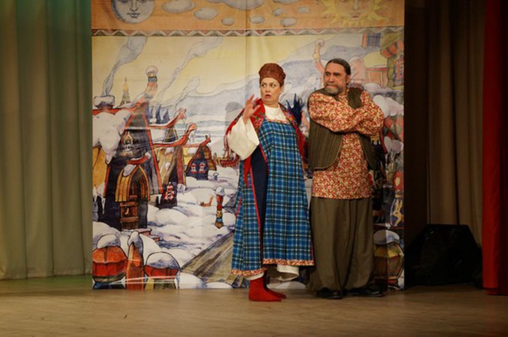 Завершился показ спектакля "Снегурочка" в исполнении Театра "Новое Поколение"