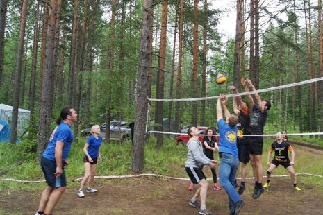 Сотрудники компании «Северсталь» в Колпино открыли новый спортивный сезон