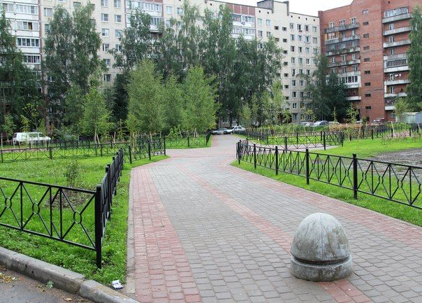 На Заводском, 54 скоро начнется II этап работ по благоустройству