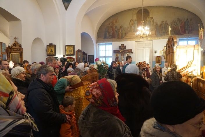 В Колпинском районе прошла торжественная литургия, посвященная Дню памяти святого благоверного князя Александра Невского