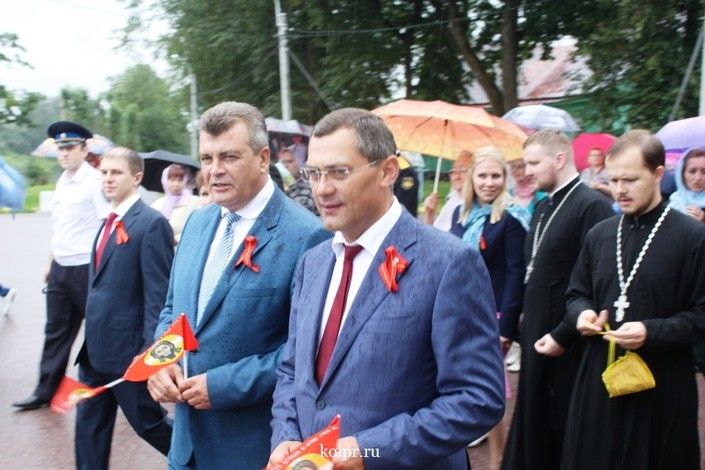 В поселке Усть-Ижора отметили 776-ю годовщину Невской битвы (фото)