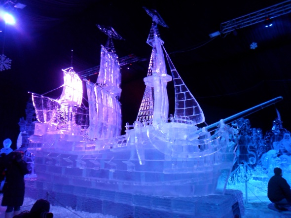 Фестивали ледовых скульптур в Петербурге (&quot;Ледяная сказка&quot; и &quot;ICE Fantasy-2017&quot;)