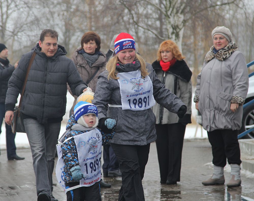 Колпинский этап «Лыжни России-2014»