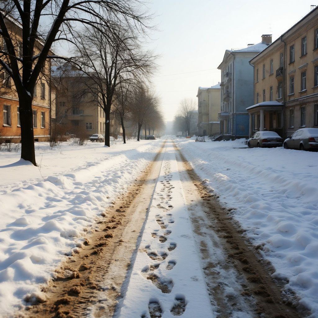 В Петербурге хотят пересмотреть использование противогололёдных реагентов