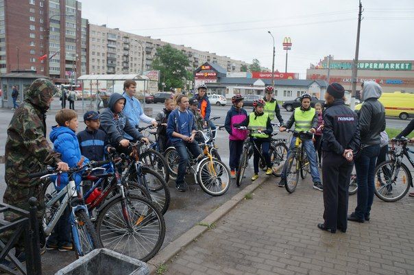 Прошла акция &quot;Осторожно, пешеход! Внимание, велосипедист!&quot;