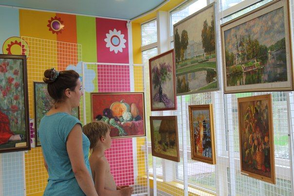 Открылся выставочный зал объединения колпинских художников «Талант»