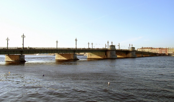 Колпино Северной столице: Благовещенский мост