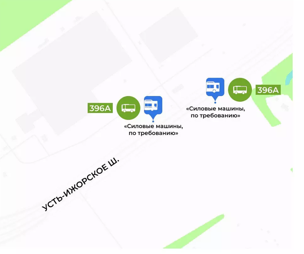 В Колпинском районе сделали дополнительную остановку автобуса № 396А