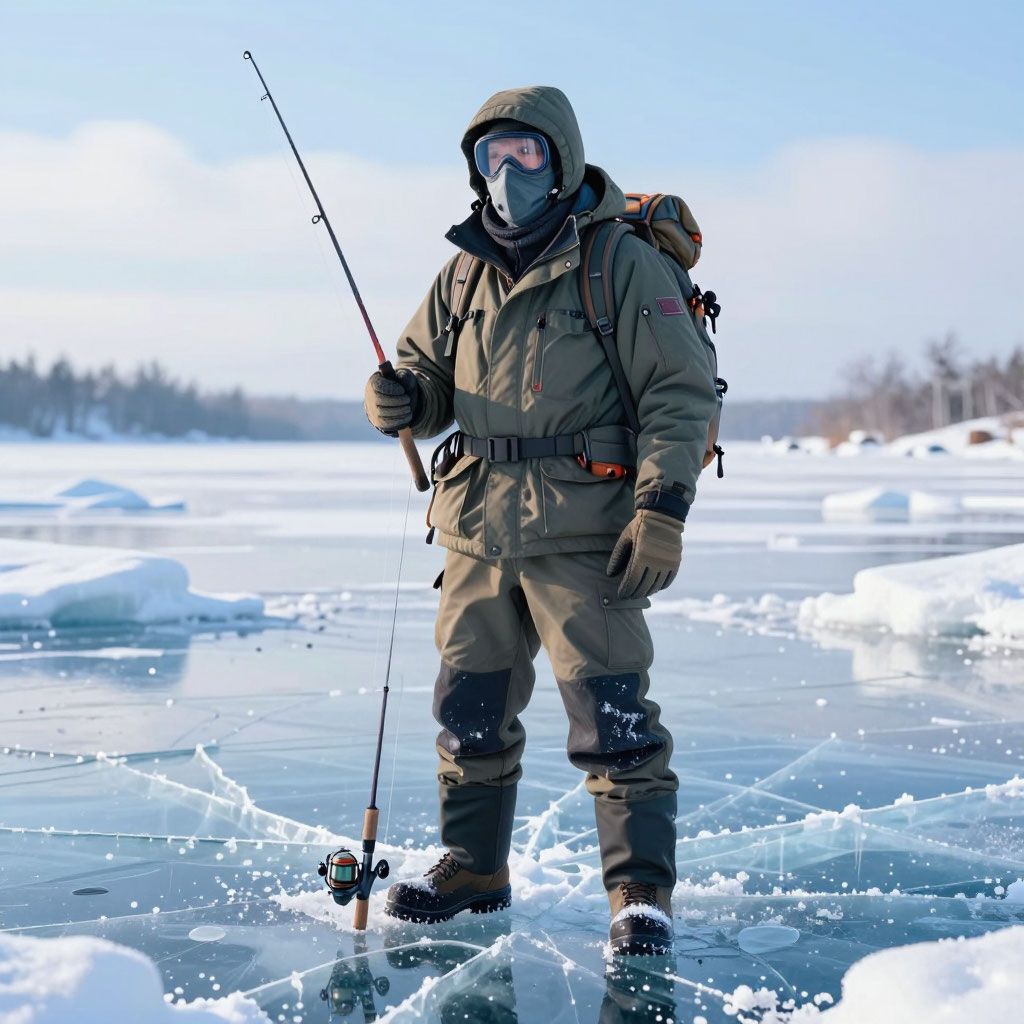 Эксперт рассказал о правилах рыбалки на льду в конце зимы