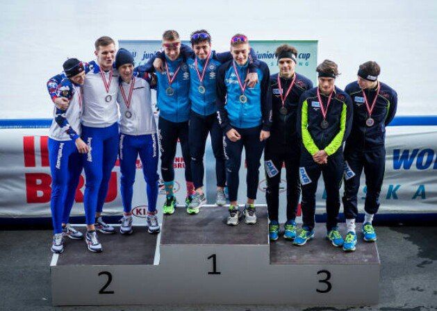 Колпинский конькобежец стал призером Кубка мира