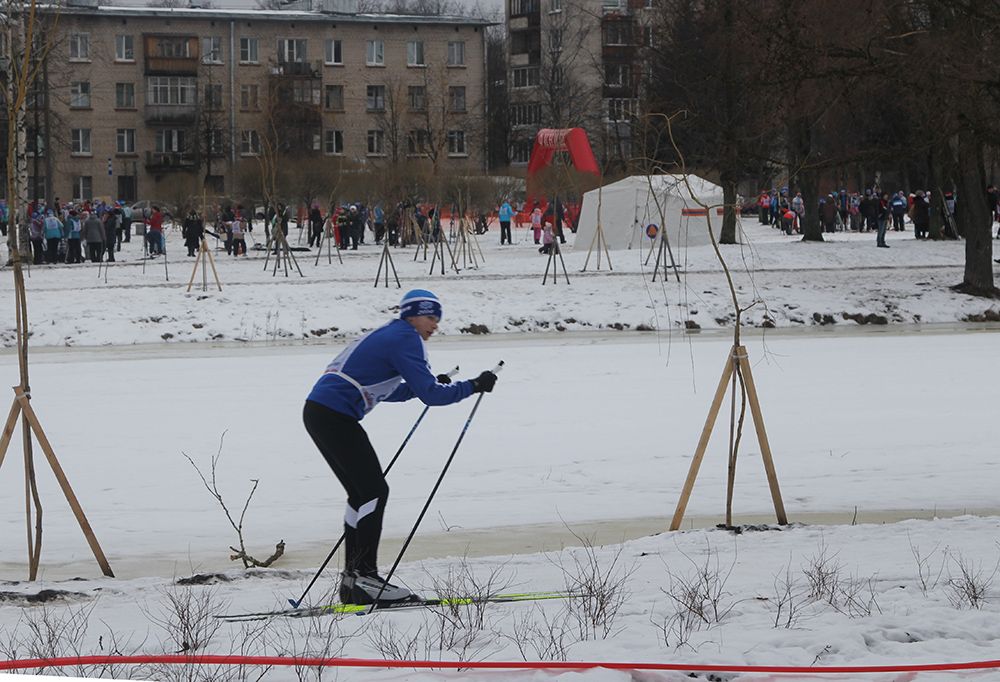 Колпинский этап «Лыжни России-2014»