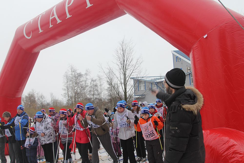 Колпинский этап «Лыжни России-2014»